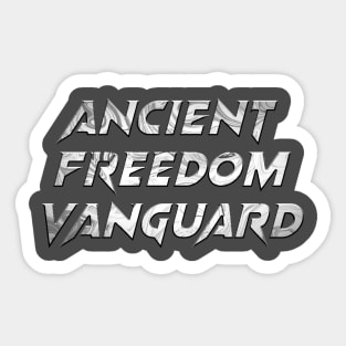 Ancient Freedom Vanguard Sticker